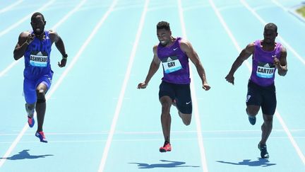 Tyson Gay en difficulté (AL BELLO / GETTY IMAGES NORTH AMERICA)