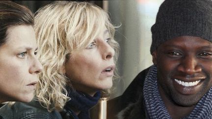 Globes de cristal : la presse récompense Omar Sy, Karine Viard et Marina Foïs
 (Bertrand Langlois / AFP &amp; Image du film &quot;Polisse&quot;, de Maïwenn)