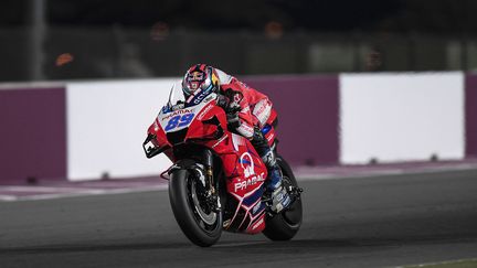 Jorge Martin (Pramac) lors des essais d'avant-saison sur le circuit de Losail, au Qatar, le 6 mars 2021 (GIGI SOLDANO / STDIO)