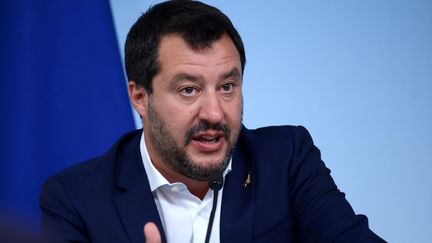 Le vice-Premier ministre italien Matteo Salvini, le 11 juin 2019. (GLORIA IMBROGNO / IPA / MAXPPP)