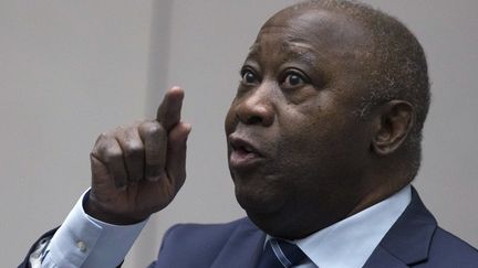 L'ancien président ivoirien Laurent Gbagbo à la Cour pénale internationale (La Haye), le 15 janvier 2019, date à laquelle il a été acquitté par le tribunal international.&nbsp;&nbsp; (PETER DEJONG / ANP)