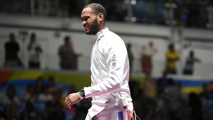 L'épéiste français Daniel Jerent lors des Jeux olympiques de Rio, le 9 août 2016.&nbsp; (JEAN MARIE HERVIO / DPPI MEDIA / AFP)