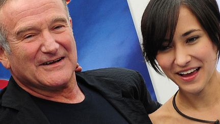 Robin Williams et sa fille Zelda, en 2011
 (FREDERIC J. BROWN / AFP)