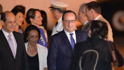 Le Président François Hollande à son arrivée à Cuba le 10 mai 2015. (AFP)