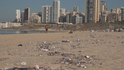 Beaucoup de Libanais réclament des mesures pour protéger l'environnement.&nbsp;
mais avec l'instabilité politique, la crise des déchets perdure dans le pays (France 24)