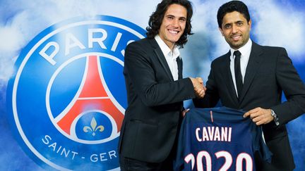 Edinson Cavani a prolongé son contrat avec le PSG jusqu'en 2020