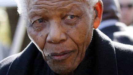 Nelson Mandela, le 17 juin 2010. (SIPHIWE SIBEKO / POOL)