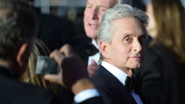 L'acteur américain Michael Douglas à Cannes, le 21 mai 2013. (ALBERTO PIZZOLI / AFP)