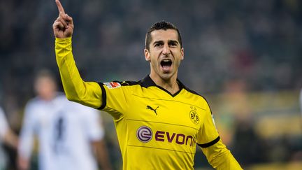 Le joueur du Borussia, Henrikh Mkhitaryan (GUIDO KIRCHNER / DPA)