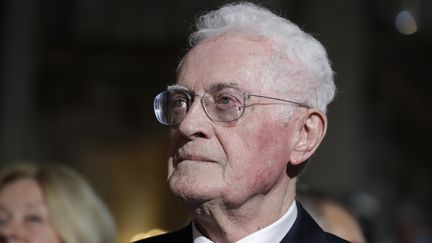 Lionel Jospin lors d'un événement au Conseil constitutionnel pour le 60e anniversaire de la Constitution française, le 4 octobre 2018.&nbsp; (THOMAS SAMSON / AFP)