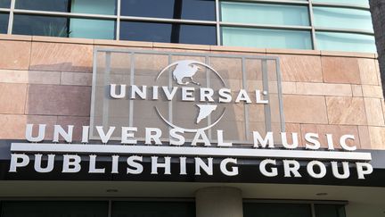 Universal Music Group à Santa Monica, Caliornie (VALERIE MACON / AFP)