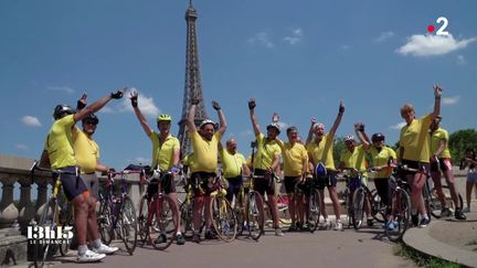 VIDEO. Compagnons et amis d'Emmaüs ont pédalé cette année pour les 70 ans du mouvement fondé par l'abbé Pierre