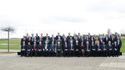 Les grands argentiers du G20, le 7 novembre 2009 à Saint ndrews, en Ecosse. (© AFP/Geoff Caddick)