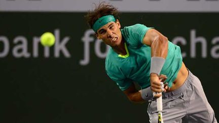 L'Espagnol Rafaël Nadal a eu raison du Letton Ernest Gulbis à Indian Wells