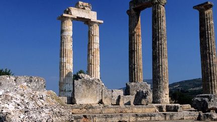 L&#039;ancien site olympique de Nemea, en Grèce.
 (Patrick Frilet / Hemis.fr)