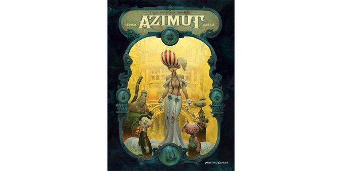 La couverture d&#039;&quot;Azimut&quot;
 (Lupano et Andréae / Ed. Vents d&#039;Ouest)