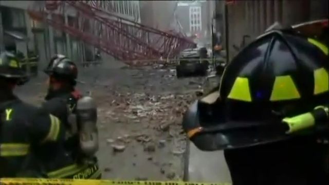 New York : au moins un mort à Manhattan après la chute d'une grue de chantier