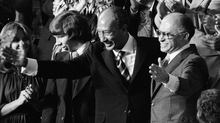 Le président égyptien Anouar El-Sadate partage, en 1978, le prix Nobel de la paix avec le Premier ministre israélien Menahem Begin, après la signature accords de Camp David qui ont rétabli les relations entre l’Egypte et Israël. (ANN RONAN PICTURE LIBRARY / ANN RONAN PICTURE LIBRARY)