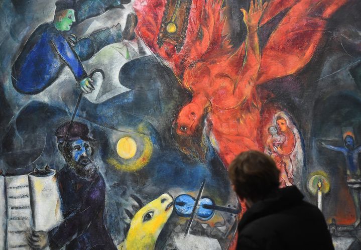 Chagall 1887-1985
 (Emmanuel Dunand/AFP)