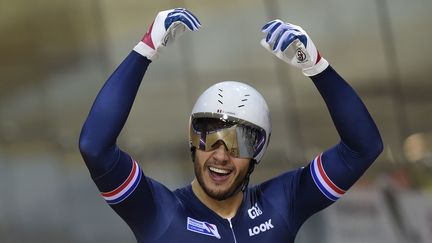 Médaillé de bronze aux championnats du Monde, Quentin Lafargue est chargé de mener la délégation française aux championnats d'Europe. (ERIC FEFERBERG / AFP)