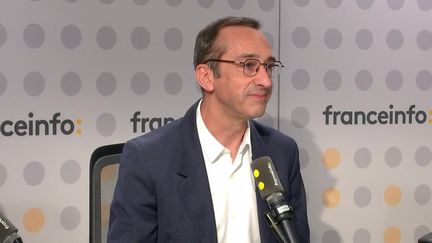 Rémi Féraud, invité franceinfo soir, le 27 novembre 2024. (FRANCEINFO / RADIO FRANCE)