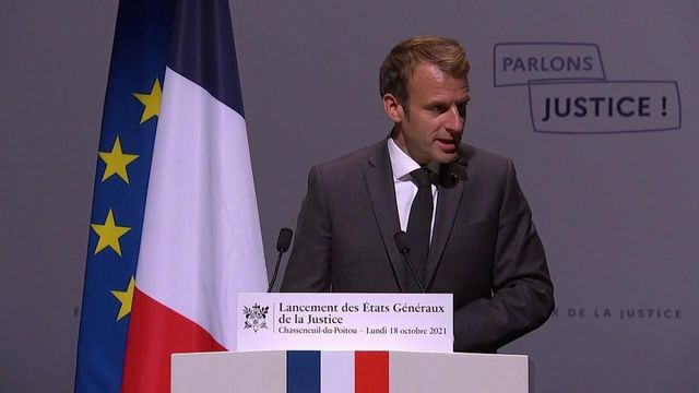 Le discours d'Emmanuel Macron aux états généraux de la justice