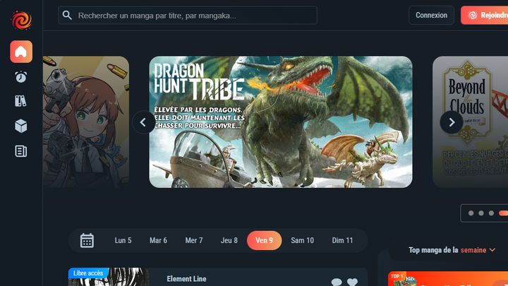 Manga Nova, la nouvelle application de lecture de mangas en ligne. (KI-OON)