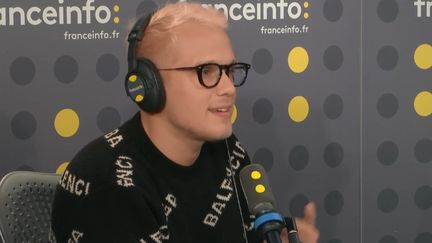 Guillaume Genton, coproducteur du podcast "La vie normale de François Hollande." (RADIO FRANCE)