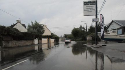 Dans une rue de Brest (Finistère), le 14 septembre 2016. (MAXPPP)