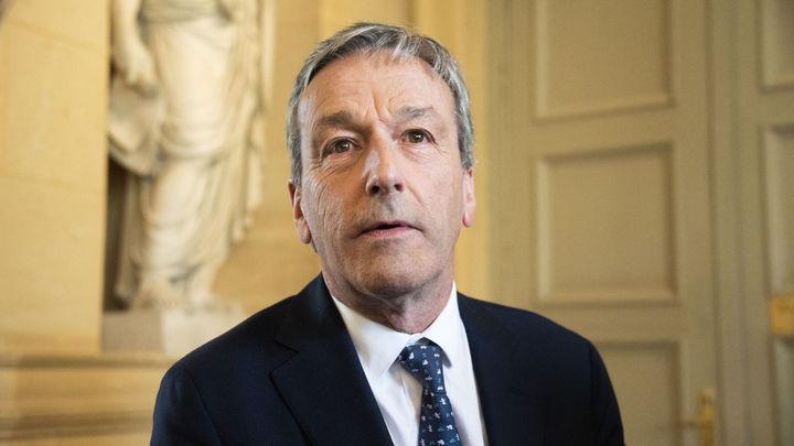 Philippe Vigier à l'Assemblée nationale, à Paris, le 3 juin 2023. (MAGALI COHEN / HANS LUCAS / AFP)