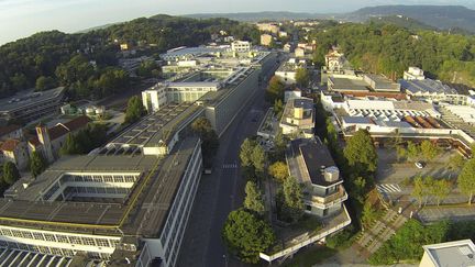 Vue de la cité industrielle d'Olivetti d'Ivrea (nord de l'Italie), inscrite au Patrimoine mondial de l'Unesco. 
 (Maurizio Gjivovich/Guelpa Foundation/Unesco)