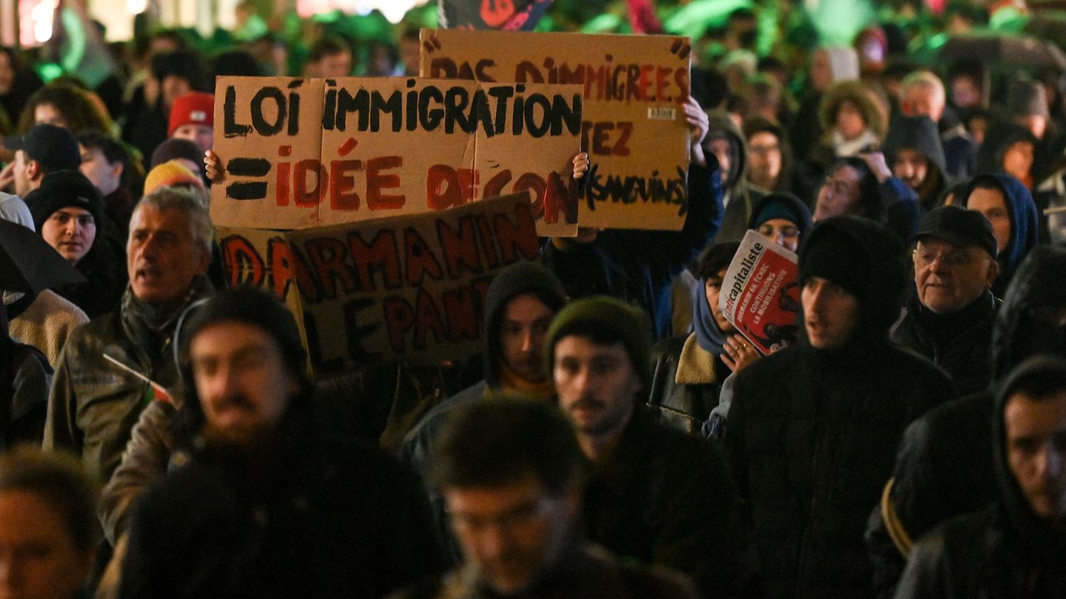 Manifestations Contre La Loi Sur L'immigration En France - Nouvelles Du ...