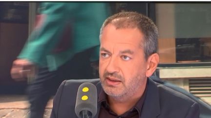 Le secrétaire général de Force ouvrière (FO) Pascal Pavageau, invité de franceinfo vendredi 31 août. (RADIO FRANCE / FRANCE INFO)