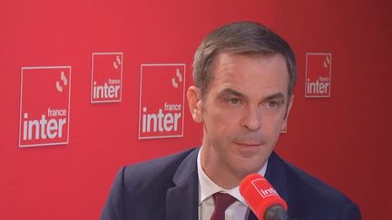 Olivier Véran, porte-parole du gouvernement, le 14 novembre 2023 sur France Inter. (FRANCE INTER / RADIO FRANCE)