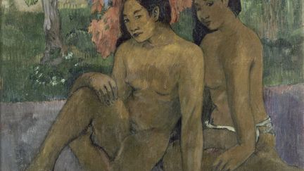 Paul Gauguin (1848-1903), "Et l'or de leur corps", 1901. Mus&eacute;e d&rsquo;Orsay, Paris. Huile sur toile. 67 x 79 cm. (RMN-GRAND PALAIS (MUSÉE D'ORSAY) / HERVÉ LEWANDOWSKI)