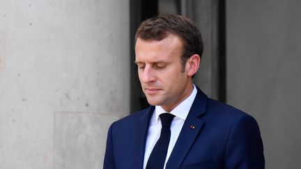 Emmanuel Macron, le 6 juillet 2018, à&nbsp;l'Elysée. (JULIEN MATTIA / NURPHOTO / AFP)