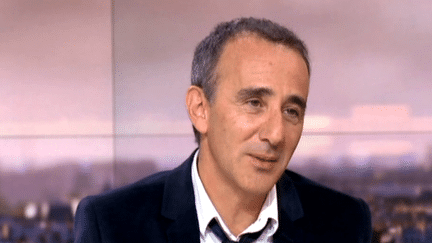 Elie Semoun sur le plateau du 20H de France 2, le 26 octobre 2014
 (Culturebox)