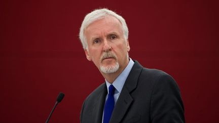 James Cameron lors d'une visite au Musée national de Chine, à Pékin, le 8 août 2012
 (Ed Jones / AFP)