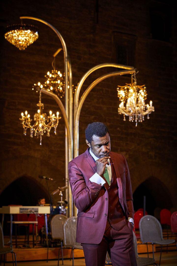 Adama Diop dans "La Cerisaie" (CHRISTOPHE RAYNAUD DE LAGE)