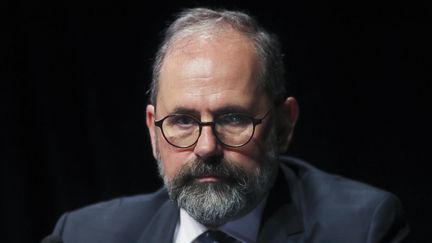 Philippe Laurent, maire de Sceaux, lors du congrès des maires de France à Paris, le 21 novembre 2017. (JACQUES DEMARTHON / AFP)