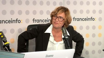 La députée Horizons de Vendée Béatrice Bellamy, le 23 janvier 2024 sur franceinfo. (FRANCEINFO / RADIO FRANCE)