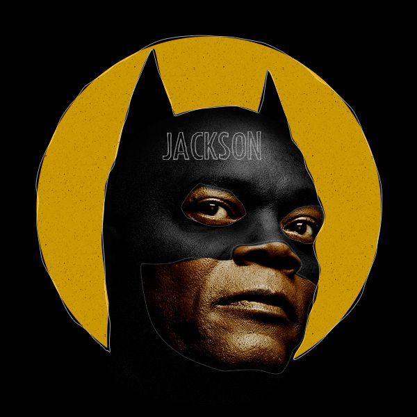 Samuel L.Jackson en Batman.
 (Butcher Billy)