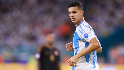 Valentin Carboni has just won the Copa America with the Albiceleste, the Argentinian national team. Illustration. (HECTOR VIVAS / GETTY IMAGES NORTH AMERICA)