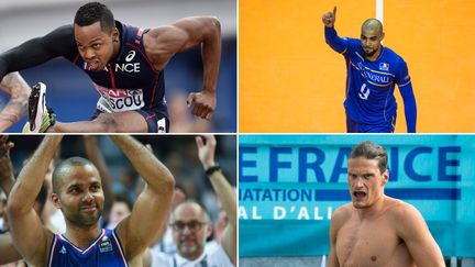 Dimitri Bascou (110m haies), Earvin Ngapeth (volley), Tony Parker (basket) et Yannick Agnel (natation) seront attendus à Rio