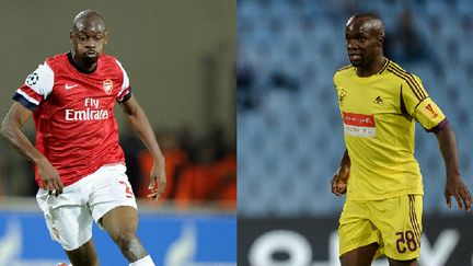 Abou Diaby et Lassana Diarra, les deux grands "potes" se retrouvent cette saison sous le maillot de l'OM