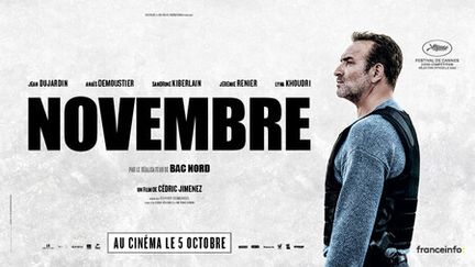 Novembre, avec Jean Dujardin, en salles le 5 octobre. (Studio Canal)