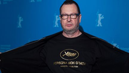 Lars Von Trier joue la provoc à la Berlinale 2014
 (JOHANNES EISELE / AFP)