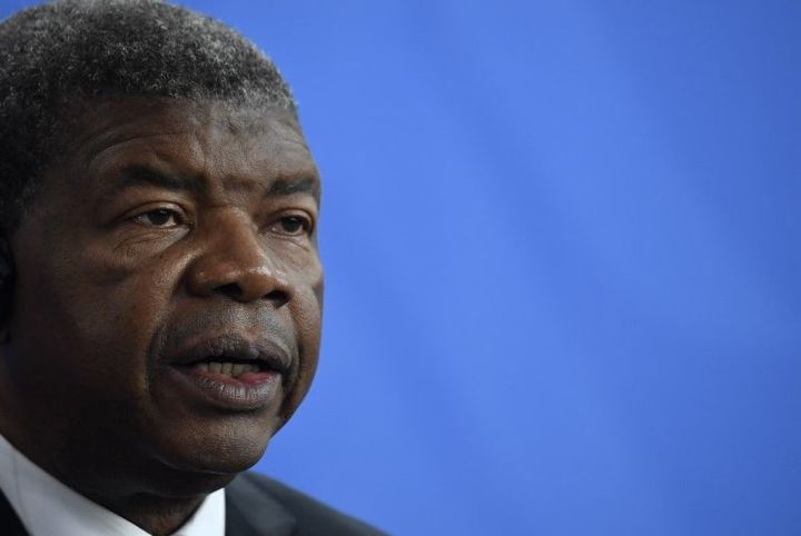 Le président angolais, Joao Lourenço, à Berlin le 22 août 2018. (JOHN MACDOUGALL / AFP)