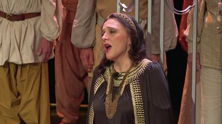 La mezzo-soprano&nbsp;Anne Maugard, met&nbsp;en scène l'opéra "Didon et&nbsp;Énée" avec le choeur départemental des Deux-Sèvres&nbsp; (France 3 Nouvelle-Aquitaine)