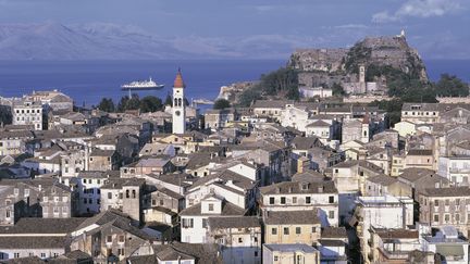 Les toits de la vieille ville de Corfou (Gr&egrave;ce), en 2008. (YVAN TRAVERT / PHOTONONSTOP / AFP)